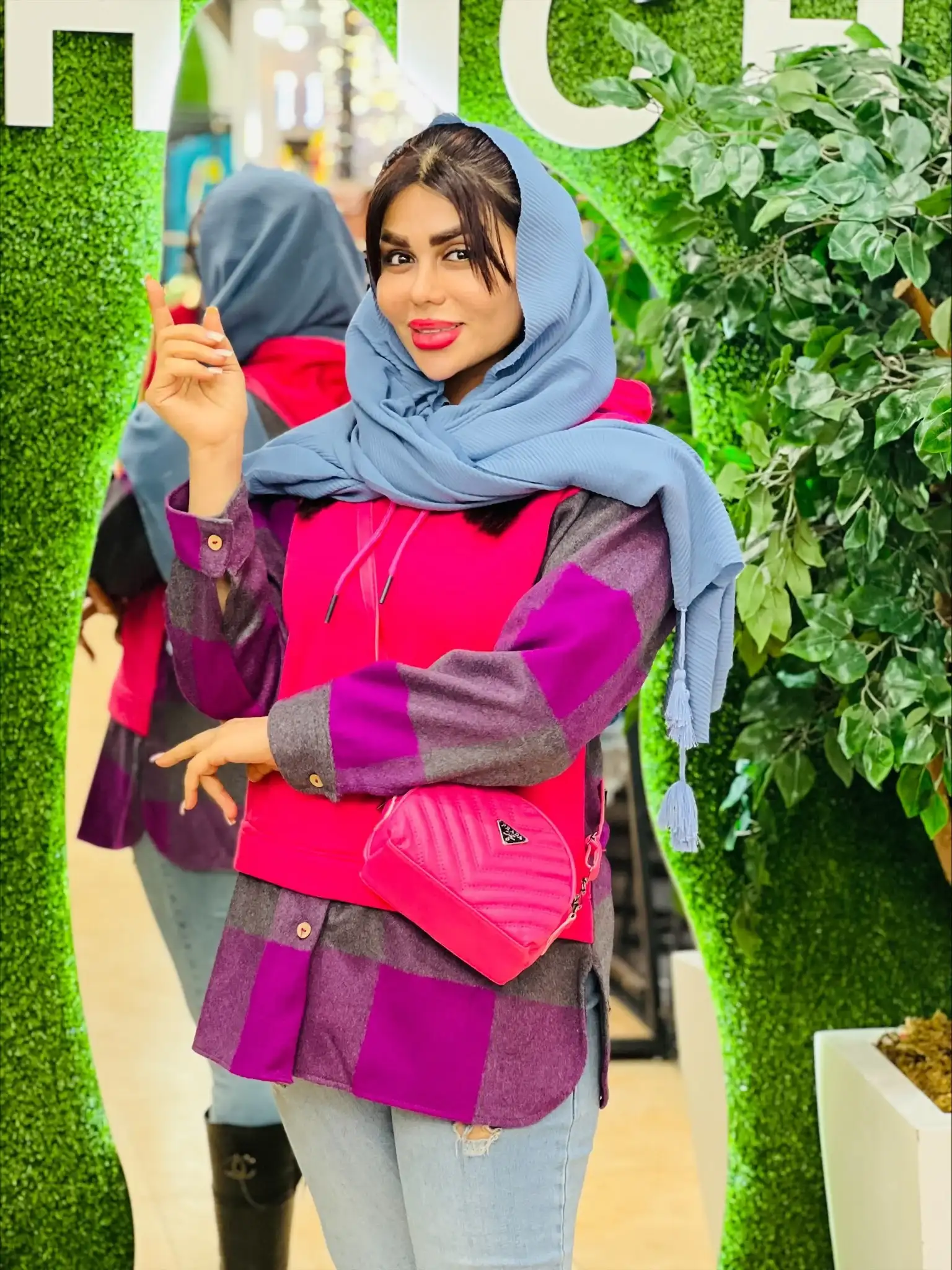 هودی چهارخونه اسپان 1082