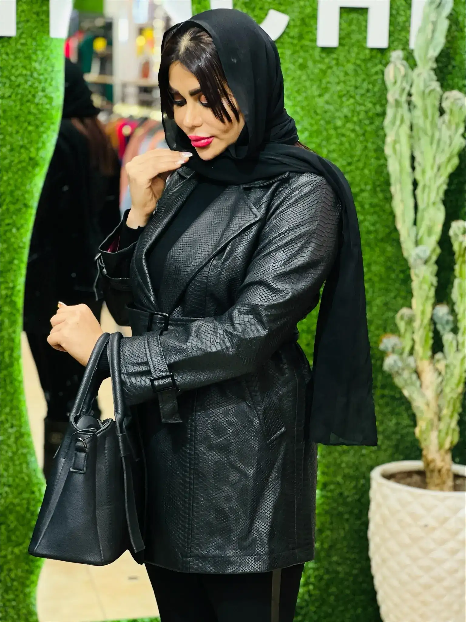 پالتو چرم پوست ماری 1130