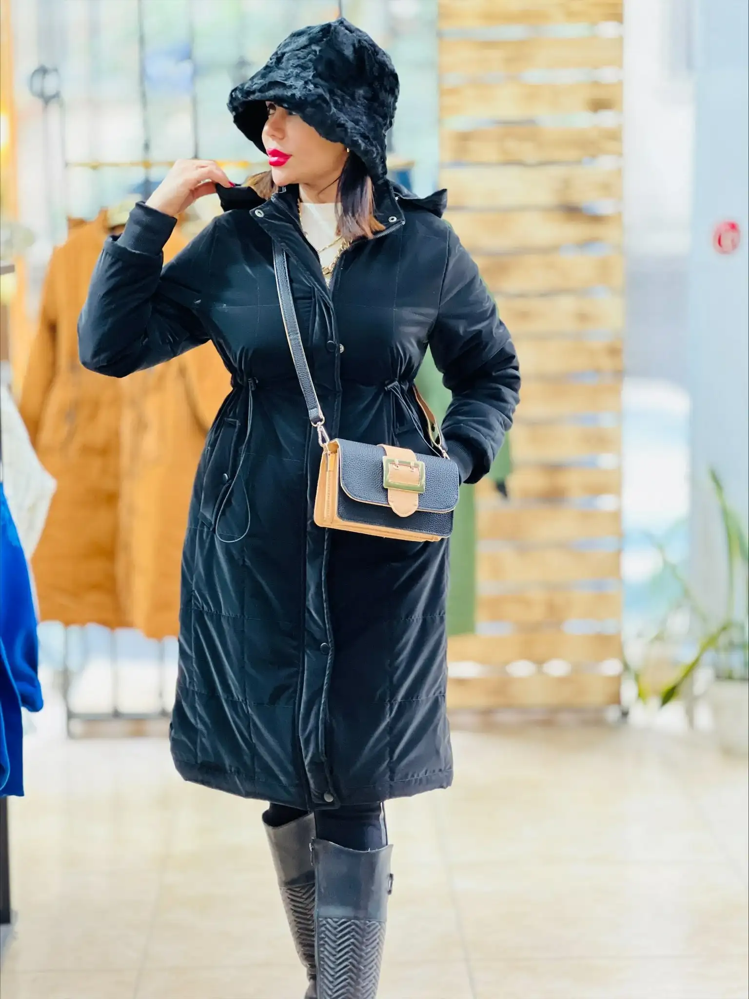 کاپشن سیلیکونی بلند 1309