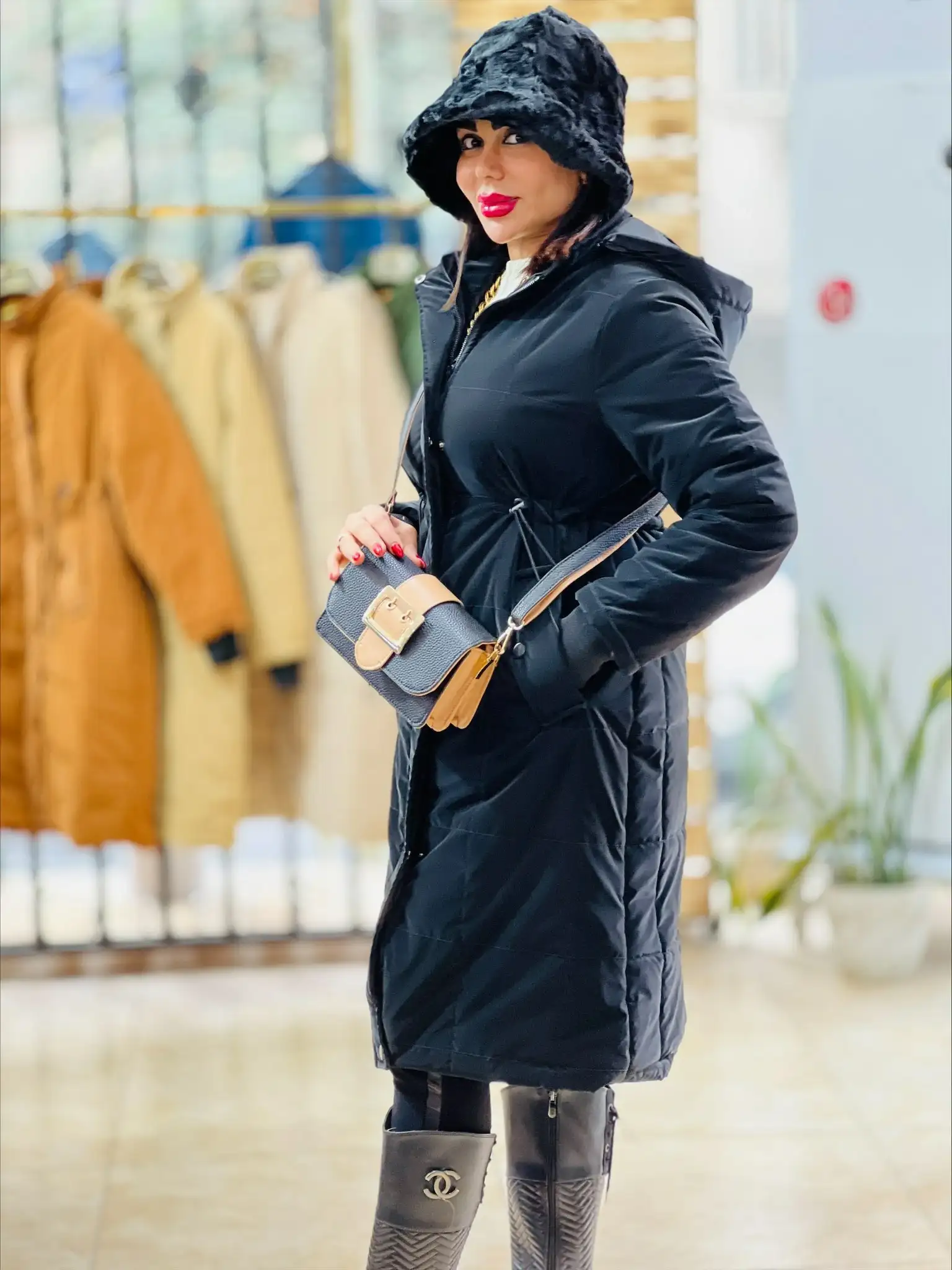 کاپشن سیلیکونی بلند 1309