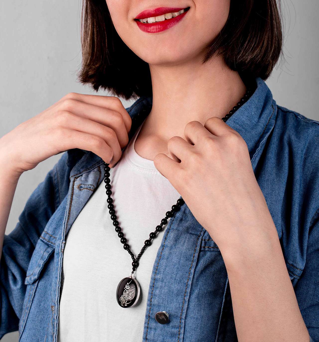 گردنبندمروارید ان یکاد