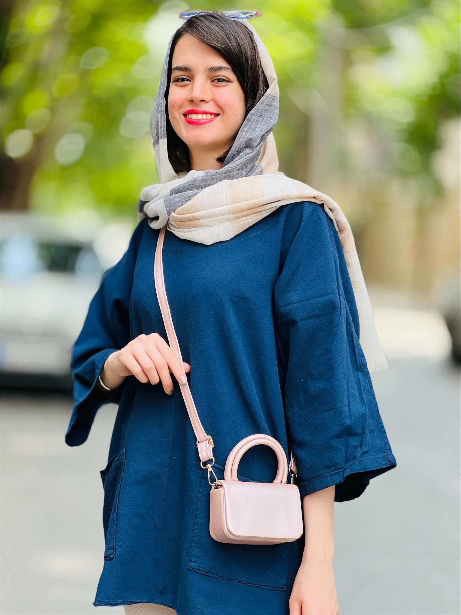 مانتو اسپرت جلو بسته سورمه ای 179