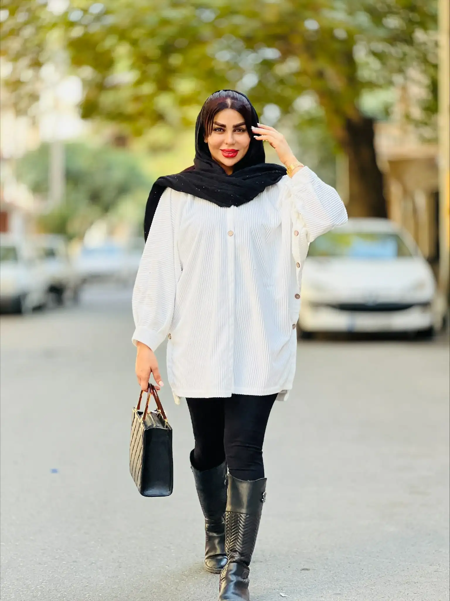 شنل مخمل کبریتی 1052