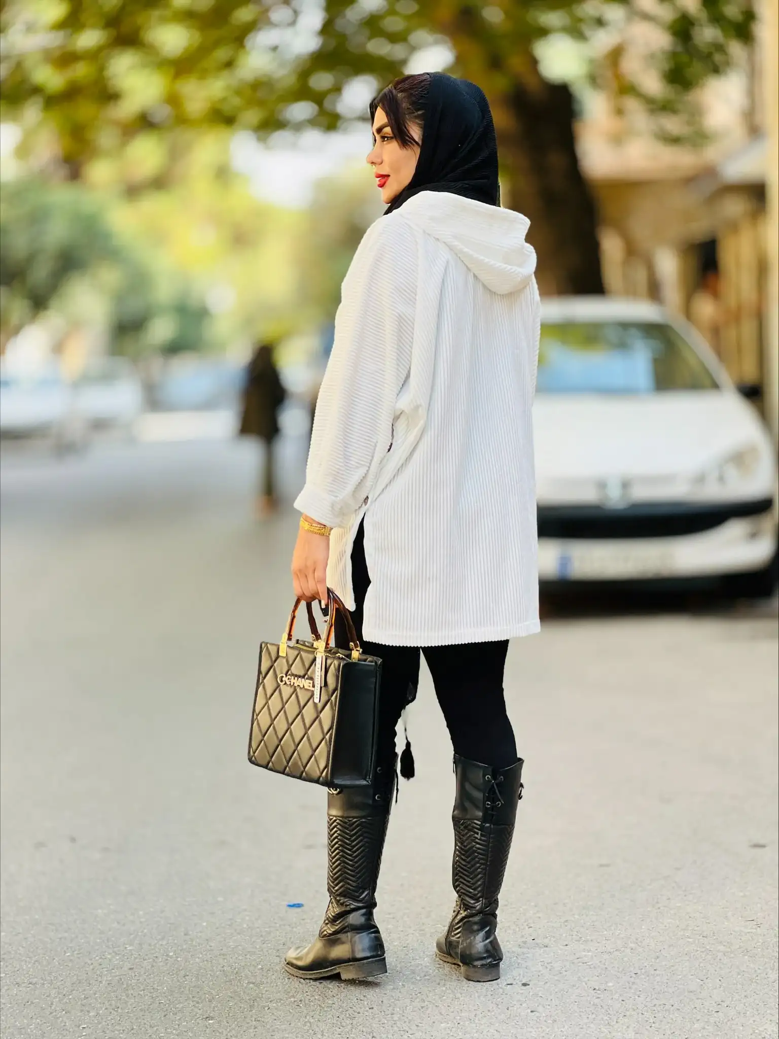 شنل مخمل کبریتی 1052